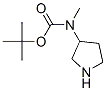 3-N-Boc-N-甲基氨基吡咯烷结构式_172478-00-1结构式