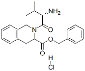 L-n-缬氨酰-l-1,2,3,4-四氢异喹啉-3-羧酸苄酯盐酸盐结构式_172499-31-9结构式