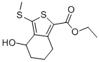 4-羟基-3-(甲基硫代)-4,5,6,7-四氢苯并[c]噻吩-1-羧酸乙酯结构式_172516-36-8结构式