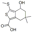 6,6-二甲基-3-(甲基硫代)-4-氧代-4,5,6,7-四氢苯并[c]噻吩-1-羧酸结构式_172516-41-5结构式