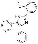 2-(2-Methoxyphenyl)-4,5-diphenyl-1h-imidazole Structure,1728-95-6Structure