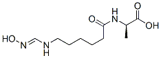 (9ci)-n-[6-[(羟基亚氨基甲基)氨基]-1-氧代己基]-D-丙氨酸结构式_173183-92-1结构式