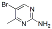 2-氨基-4-甲基-5-溴嘧啶结构式_17321-93-6结构式