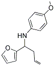(1-呋喃-2-基-3-丁烯)-(4-甲氧基苯基)-胺结构式_173416-01-8结构式