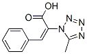 2-(5-Methyl-tetrazol-1-yl)-3-phenyl-Acrylic acid Structure,1738-50-7Structure