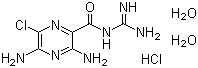 盐酸阿米洛利二水合物结构式_17440-83-4结构式