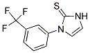1-(3-三氟甲基苯基)咪唑啉-2-硫酮结构式_17452-08-3结构式