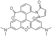 Xanthylium, 9-[2-carboxy-6-(2,5-dihydro-2,5-dioxo-1h-pyrrol-1-yl)phenyl]-3,6- Structure,174568-68-4Structure