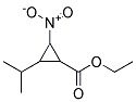 (9ci)-2-(1-甲基乙基)-3-硝基-环丙烷羧酸乙酯结构式_174574-80-2结构式