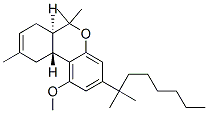 (6aR,10aR)-1-甲氧基-6,6,9-三甲基-3-(2-甲基-2-辛烷基)-6A,7,10,10A-四氢-6H-苯并[c]苯并吡喃结构式_174627-50-0结构式