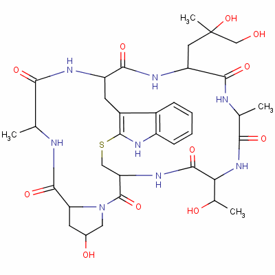 毒伞素结构式_17466-45-4结构式