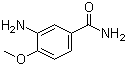 3-氨基-4-甲氧基苯甲酰胺结构式_17481-27-5结构式