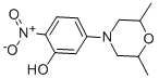 5-(2,6-二甲基吗啉)-2-硝基苯酚结构式_175135-20-3结构式