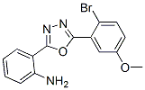 2-(2-氨基苯基)-5-(2-溴-5-甲氧基苯基)-1,3,4-噁二唑结构式_175135-31-6结构式