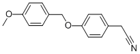 2-(4-[(4-Methoxybenzyl)oxy]phenyl)acetonitrile Structure,175135-47-4Structure