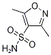 3,5-二甲基-(9ci)-4-异噁唑磺酰胺结构式_175136-83-1结构式