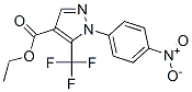 1-(4-硝基苯基)-5-三氟甲基-1H-吡唑-4-羧酸乙酯结构式_175137-35-6结构式