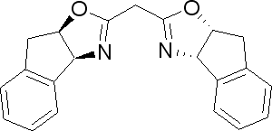 (-)2,2′-亚甲基双(3α,8α-二氢-8H-茚并[1,2--d]噁唑结构式_175166-49-1结构式