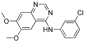4-(3-氯苯胺)-6,7-二甲氧基喹唑啉结构式_175178-82-2结构式