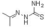 丙酮缩氨基硫脲结构式_1752-30-3结构式