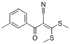 2-(3-Methylbenzoyl)-3,3-di(methylthio)acrylonitrile Structure,175201-64-6Structure