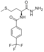 N1-[1-(肼基羰基)-3-(甲基硫代)丙基]-4-(三氟甲基)苯甲酰胺结构式_175202-27-4结构式