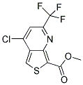 4-氯-6-(三氟甲基)噻吩并[3,4-b]-吡啶-1-羧酸甲酯结构式_175203-40-4结构式