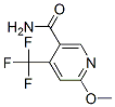 2-Methoxy-4-(trifluoromethyl)pyridine-5-carboxamide Structure,175204-87-2Structure