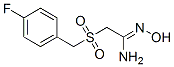 2-(4-氟苄基磺酰基)乙酰胺肟结构式_175276-85-4结构式