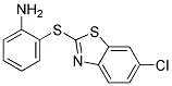 2-[(6-氯-1,3-苯并噻唑-2-基)硫代]苯胺结构式_175277-83-5结构式