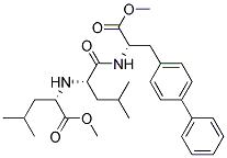L-alanine, 3-[1,1-biphenyl]-4-yl-n-[n-[1-(methoxycarbonyl)-3-methylbutyl]-l-leucyl]-, methyl ester, (s)-(9ci) Structure,175422-81-8Structure