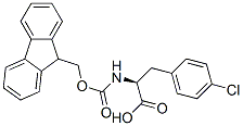 N-芴甲氧羰基-L-4-氯苯丙氨酸结构式_175453-08-4结构式