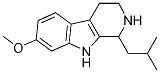 1-异丁基-7-甲氧基-2,3,4,9-四氢-1H-吡啶并[3,4-b]吲哚结构式_175975-76-5结构式