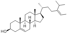 岩皂甾醇结构式_17605-67-3结构式
