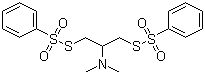 杀虫磺结构式_17606-31-4结构式