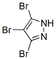 3,4,5-三溴吡唑结构式_17635-44-8结构式