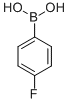 4-氟苯硼酸结构式_1765-93-1结构式