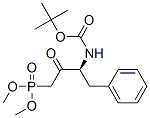 N-[(1s)-3-(dimethoxyphosphinyl)-2-oxo-1-(phenylmethyl)propyl]-carbamic acid 1,1-dimethylethyl ester Structure,176504-90-8Structure