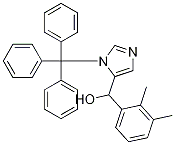 (2,3-二甲基苯基)(1-三苯甲游基-1H-咪唑-5-基)甲醇结构式_176721-01-0结构式
