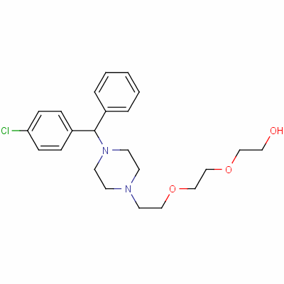 依托羟嗪结构式_17692-34-1结构式