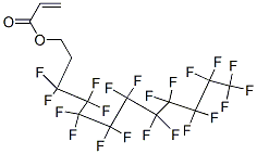 2-全氟癸基丙烯酸乙酯结构式_17741-60-5结构式