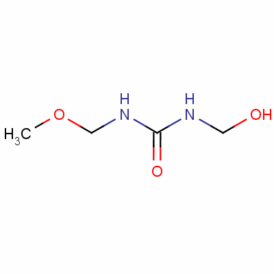 n-(羟基甲基)-n-(甲氧基甲基)-脲结构式_17741-86-5结构式