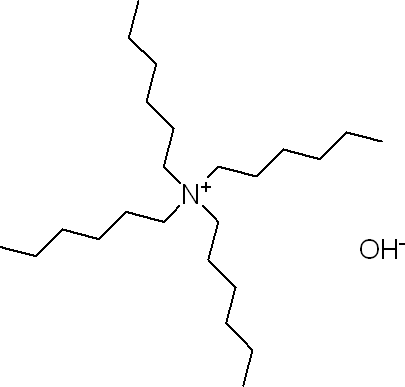 四庚基羟铵结构式_17756-56-8结构式