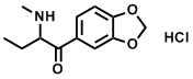 2-甲基氨基-1-(3’,4’-亚甲二氧基苯基)丁-1-酮盐酸盐结构式_17762-90-2结构式