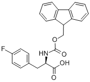 FMOC-D-4-氟苯丙氨酸结构式_177966-64-2结构式