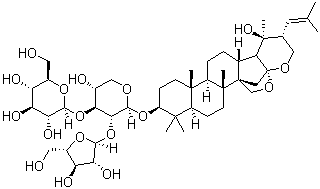 假马齿苋皂苷C结构式_178064-13-6结构式