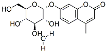 4-甲基伞形酯-a-D-吡喃葡萄糖苷结构式_17833-43-1结构式