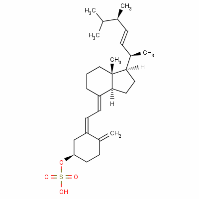 维他命D2硫酸盐结构式_1784-46-9结构式