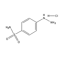 对肼基苯磺酰胺盐酸盐结构式_17852-52-7结构式