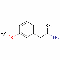 1-(3-甲氧基苯基)丙烷-2-胺结构式_17862-85-0结构式